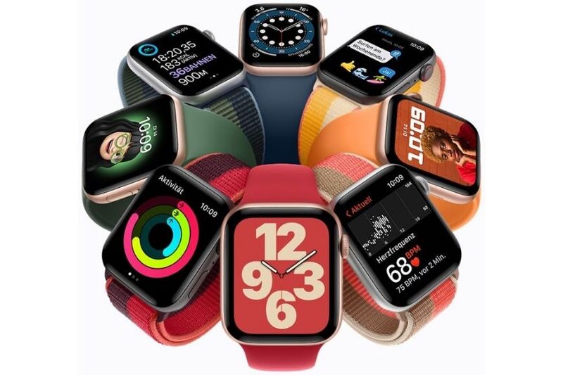 montre connectee apple watch serie 7 style